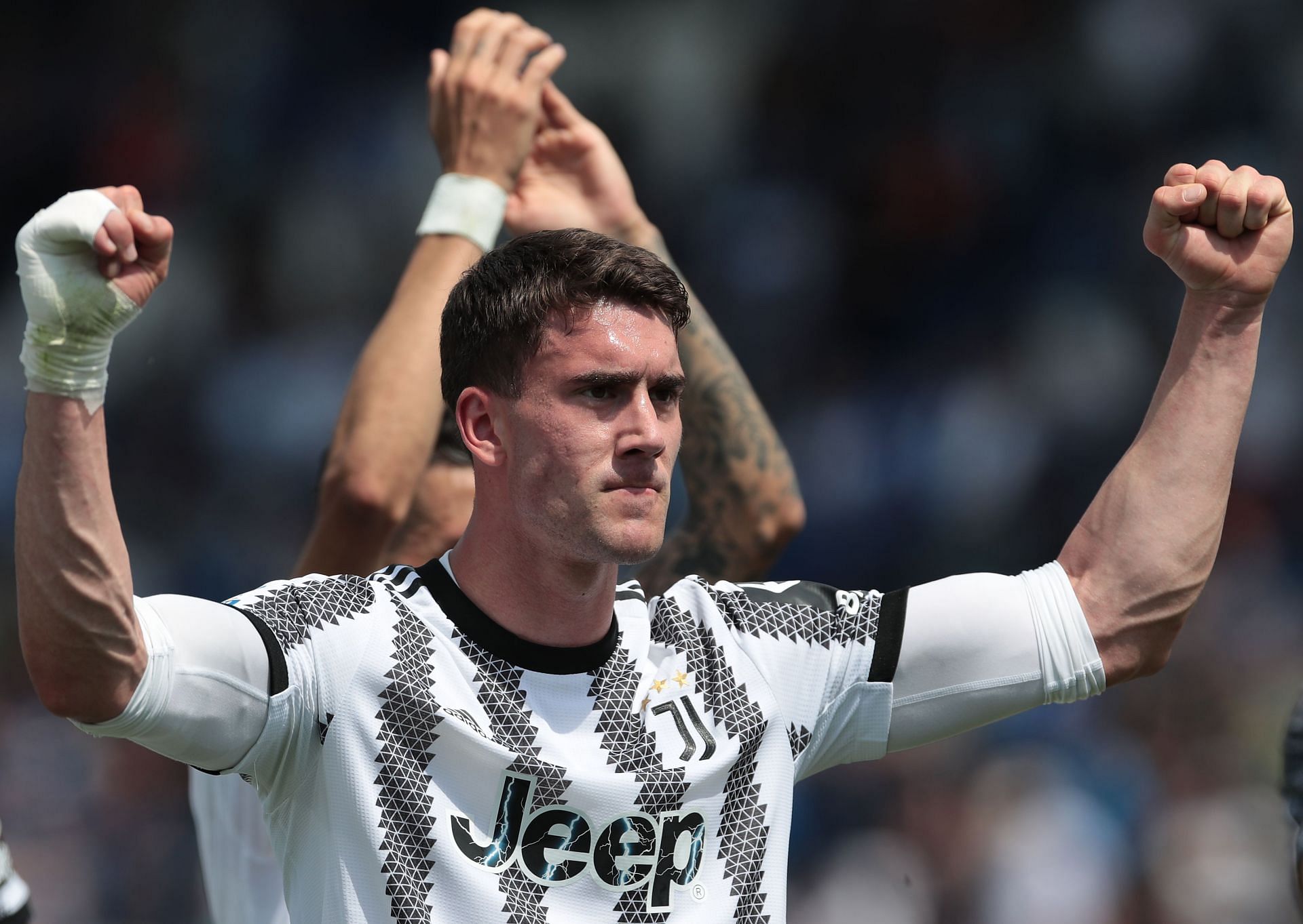 Dusan Vlahovic could be an option for Ten Hag this summer.